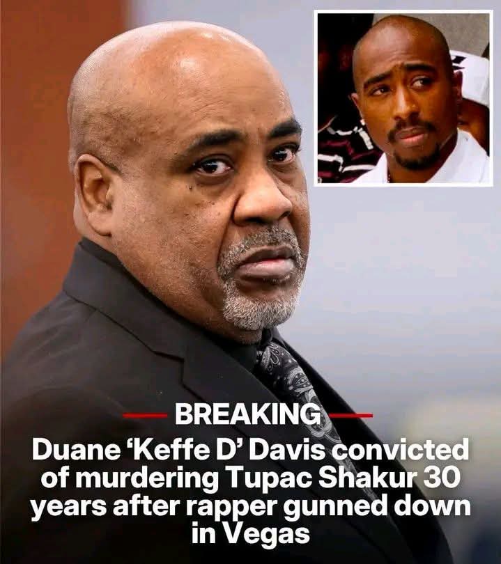 Exclusive: How Duane ‘Keffe D’ Davis is found guilty in Tupac Shakur murder case