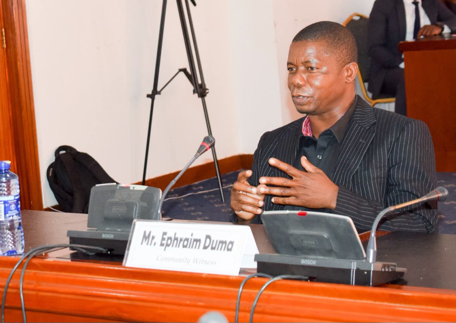 “I saw Chilima dragged back into the plane when he wanted to jump into the ground”-Witness Ephraim Duma