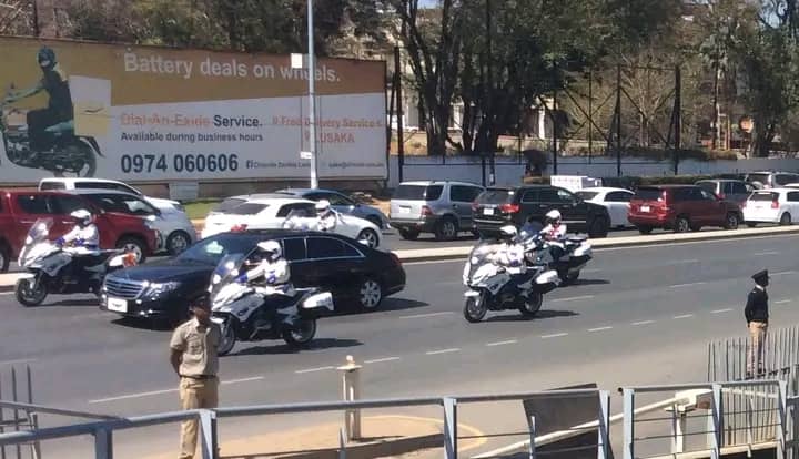 Zambia Police hunting blockage probe motorist to Hichilema’s motorcade