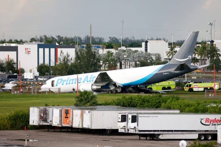 Amazon cargo plane crash claims five lives