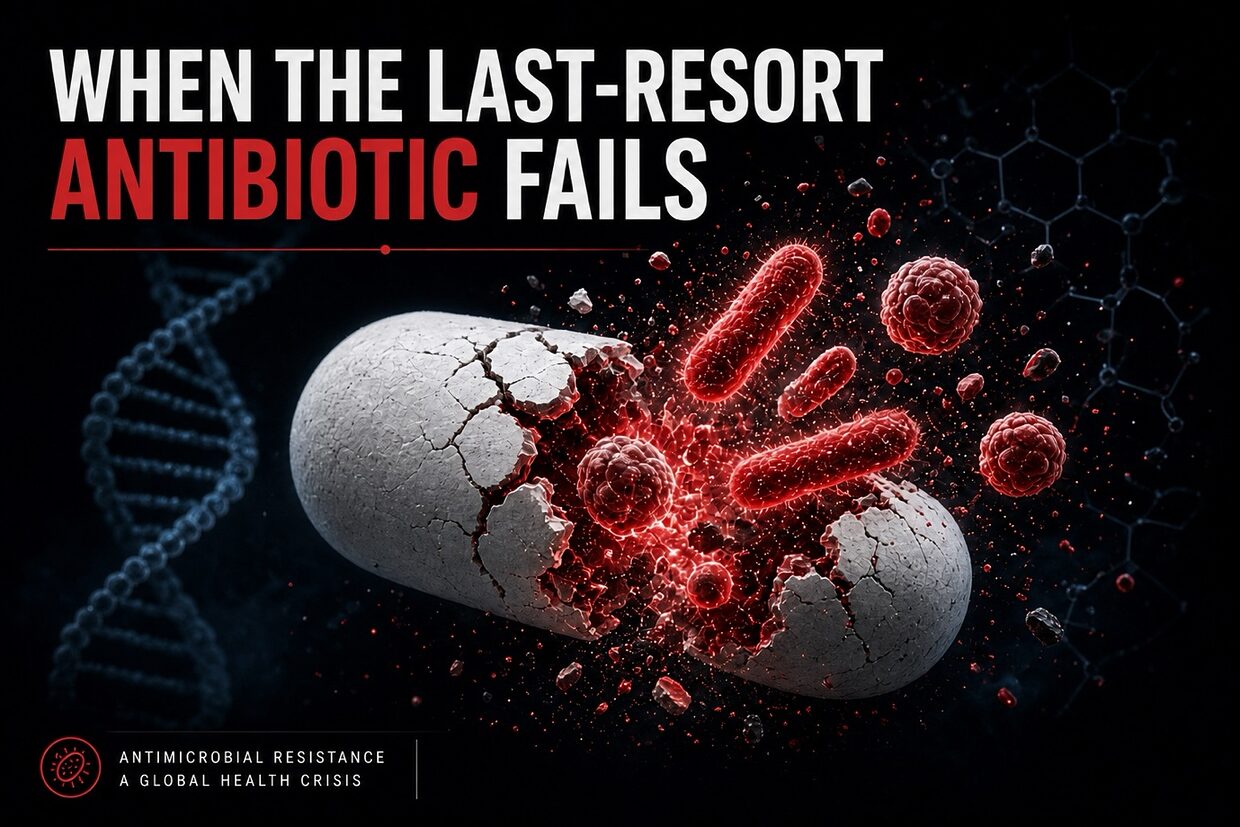 When the last-resort antibiotic fails