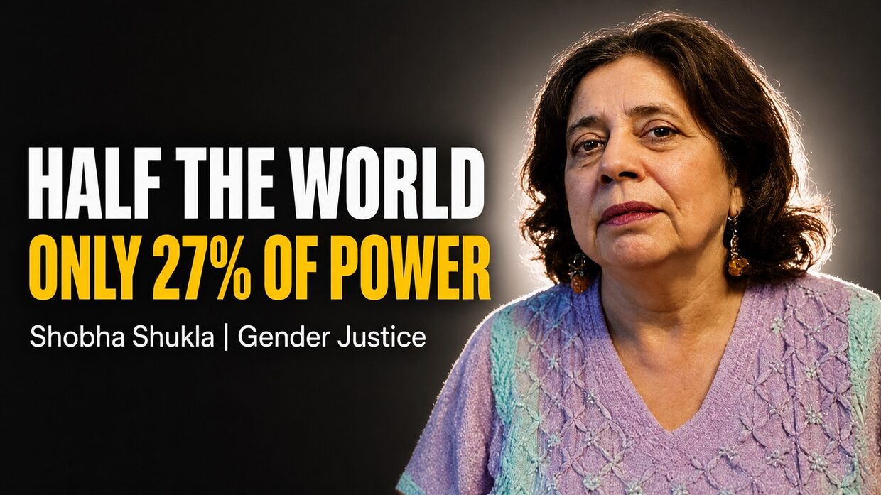 Truth they do not want you to know: Half the world but only 27% of political power
