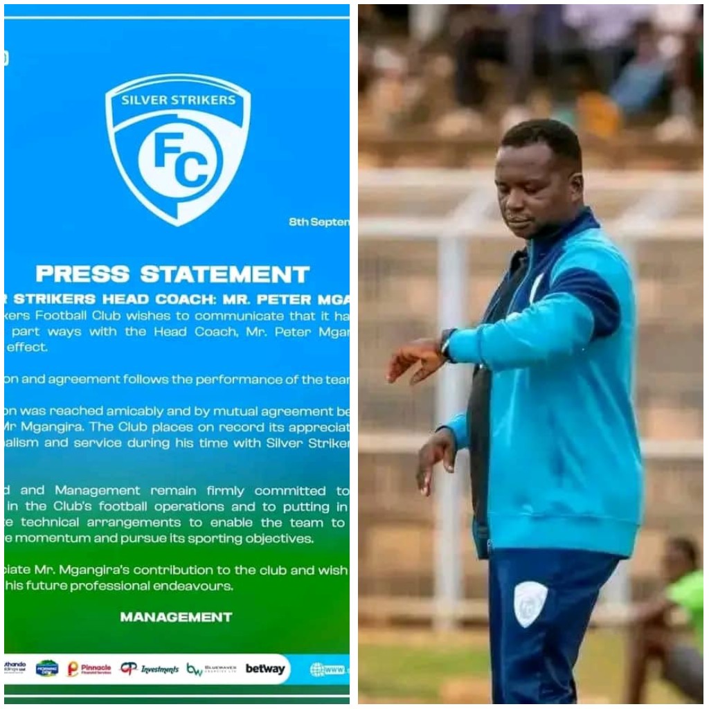 Silver Strikers fire head coach Peter Mgangira