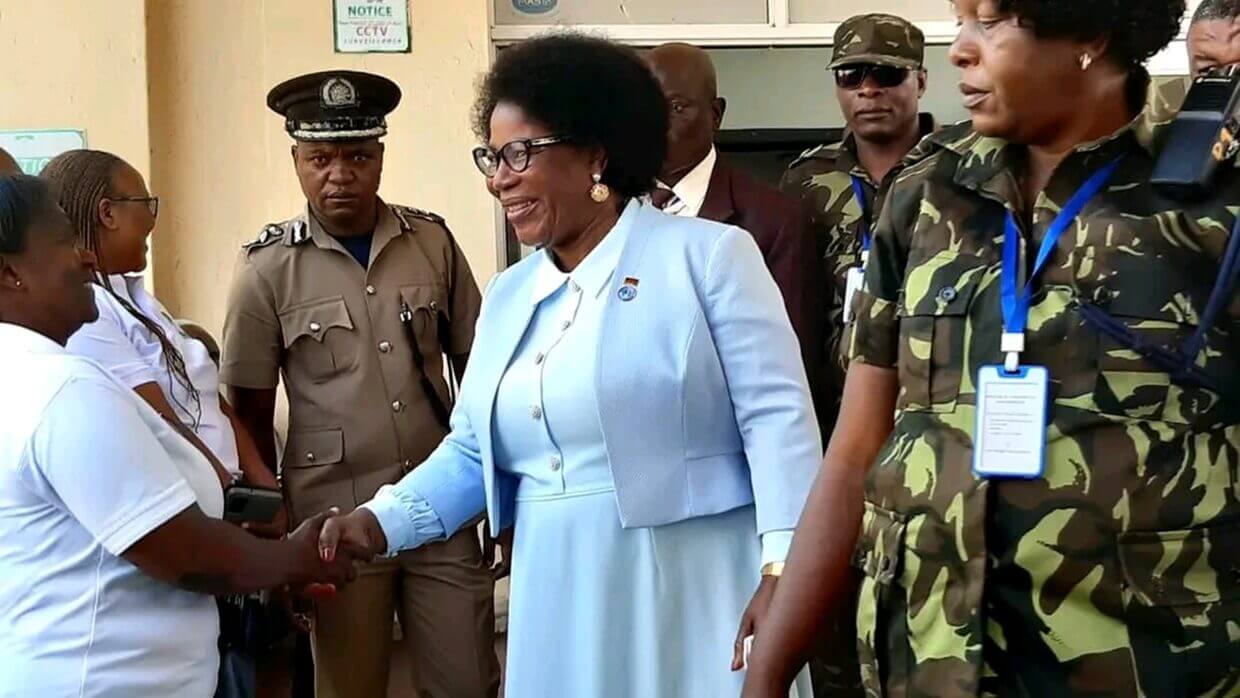 Vice President Jane Ansah: A year of governance, relief and political tensions